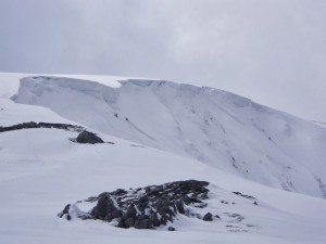 Avalanche debris – still counting!