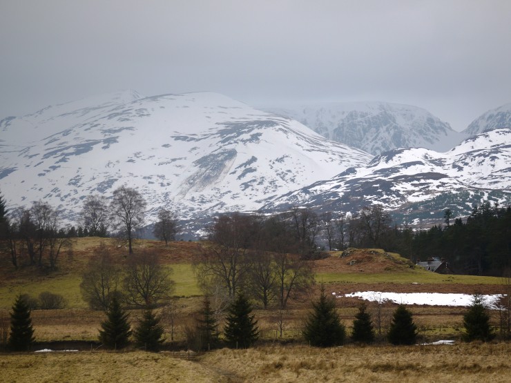 Visible from Adverikie Estate office on the A86.