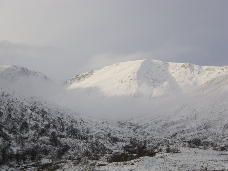 Coire a Chriochairein and the 'Window'
