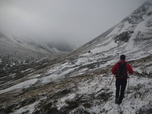 Cosmetic dusting of new snow.
