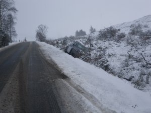 Poor Conditions (hill and road)
