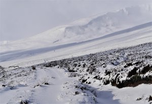 Coire Dubh, part of the Carn Liath massif.