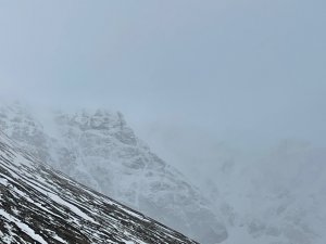 Significant snow loss at lower elevations