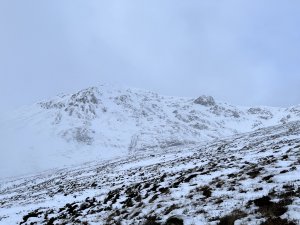 Light snowfall from late morning