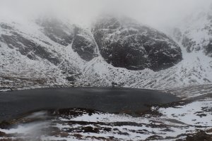 Wild day in Coire Ardair