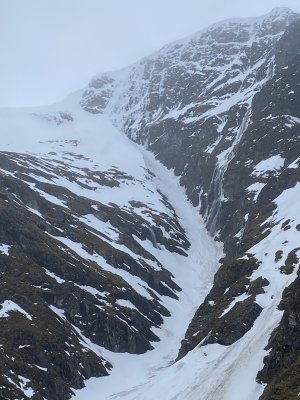 A thawing mountain