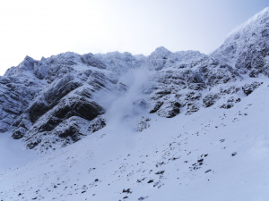 Beginning of an avalanche cycle.